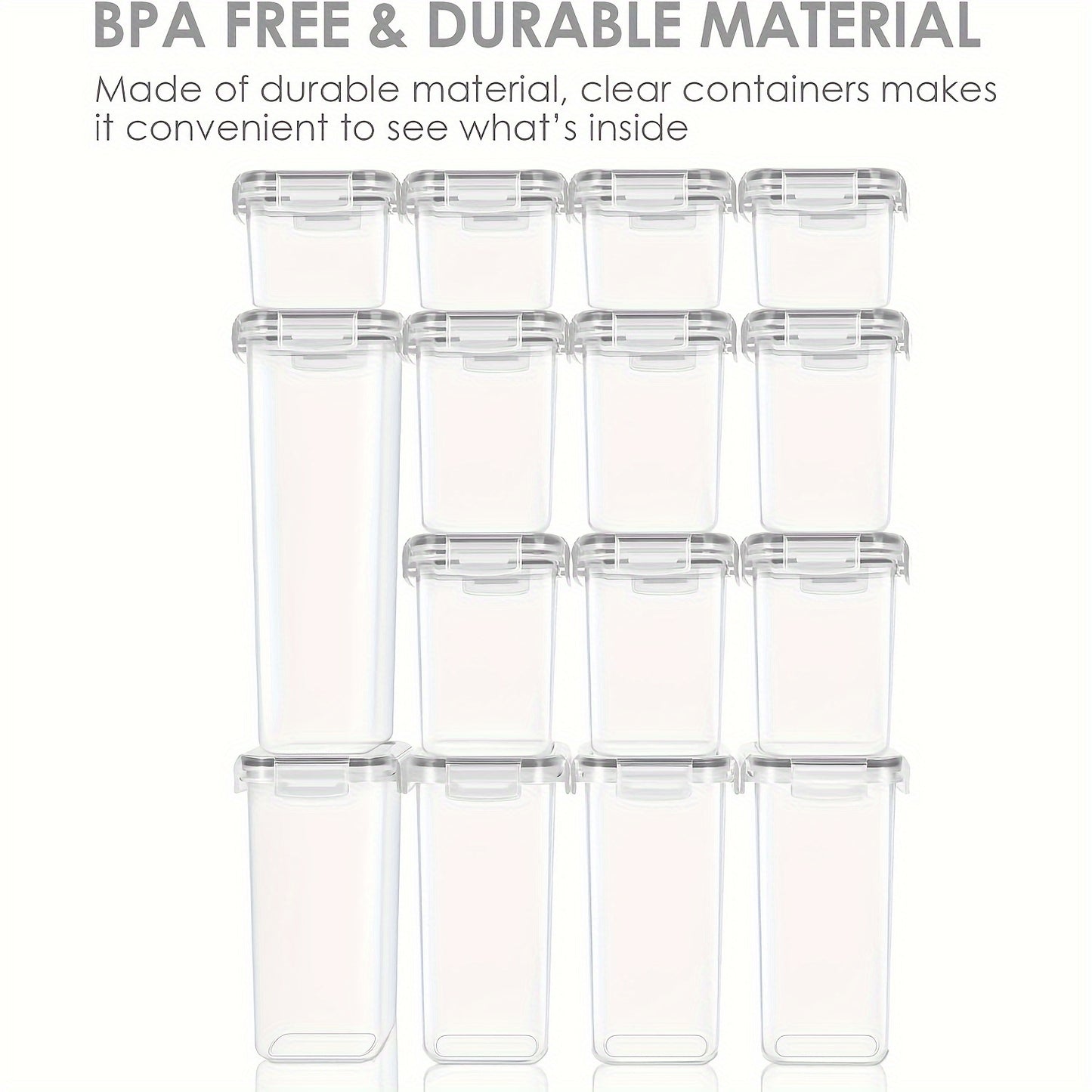 Airtight Food Storage Container Set 15pcs