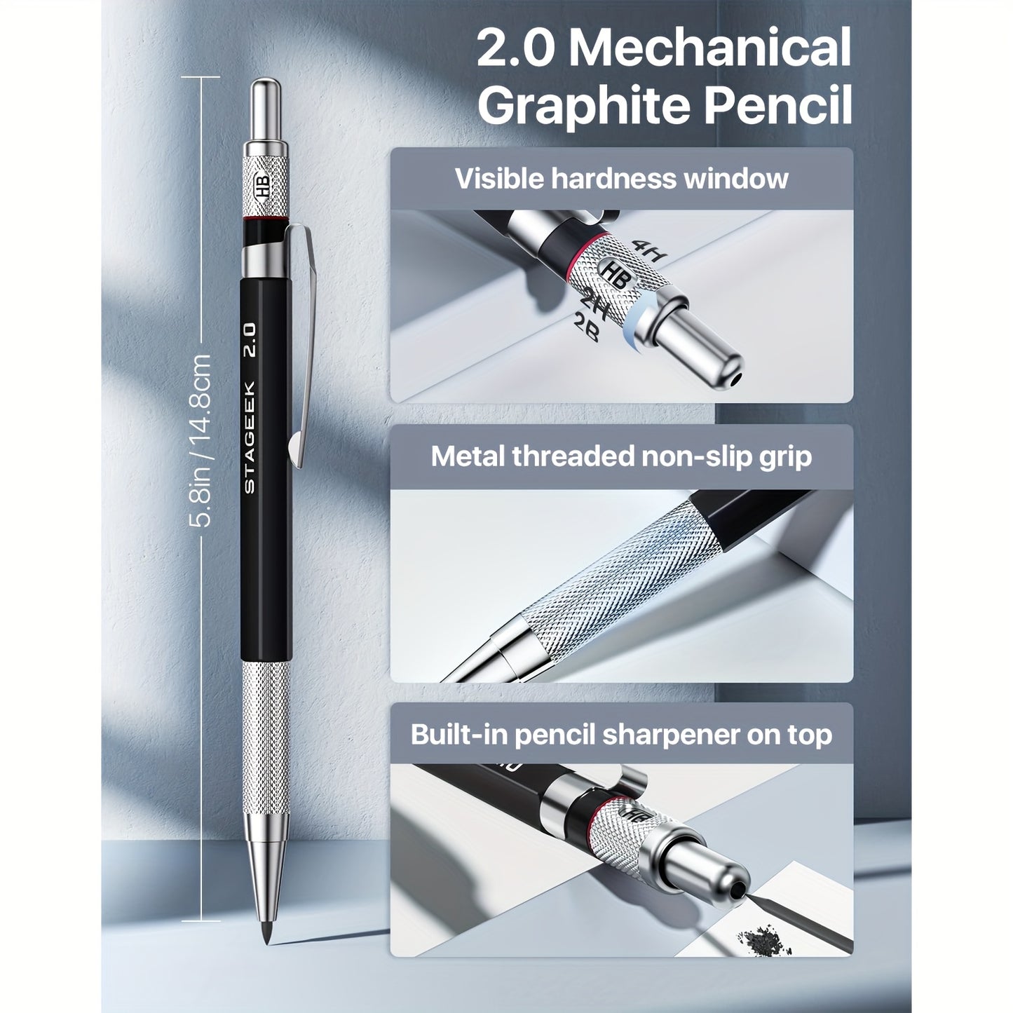 37 Piece Art Mechanical Pencil Set