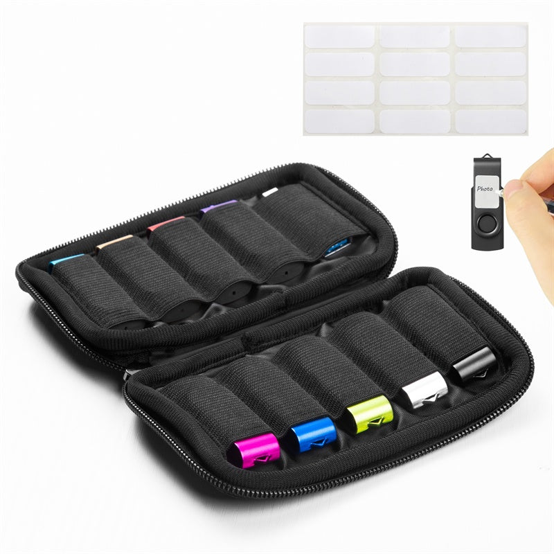 USB Flash Drive Set with USB-C Adapters