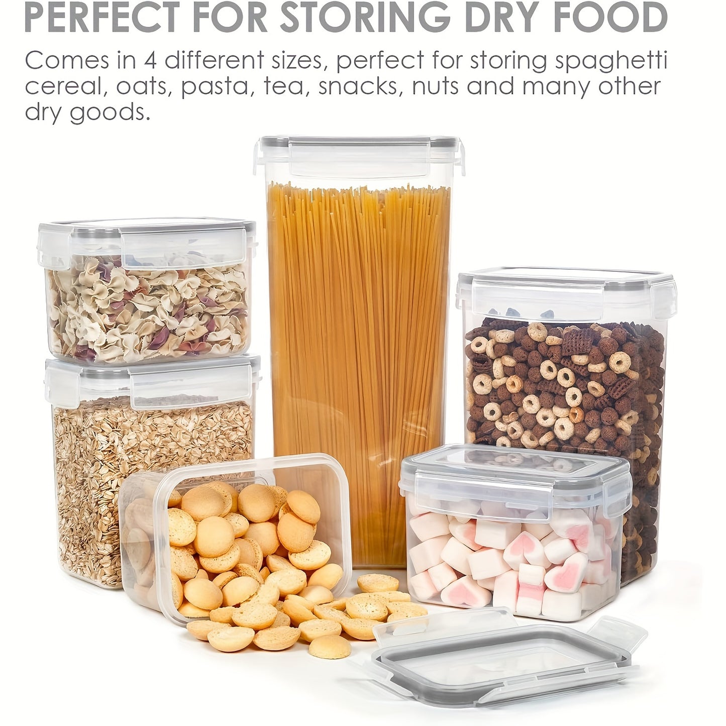 Airtight Food Storage Container Set 15pcs