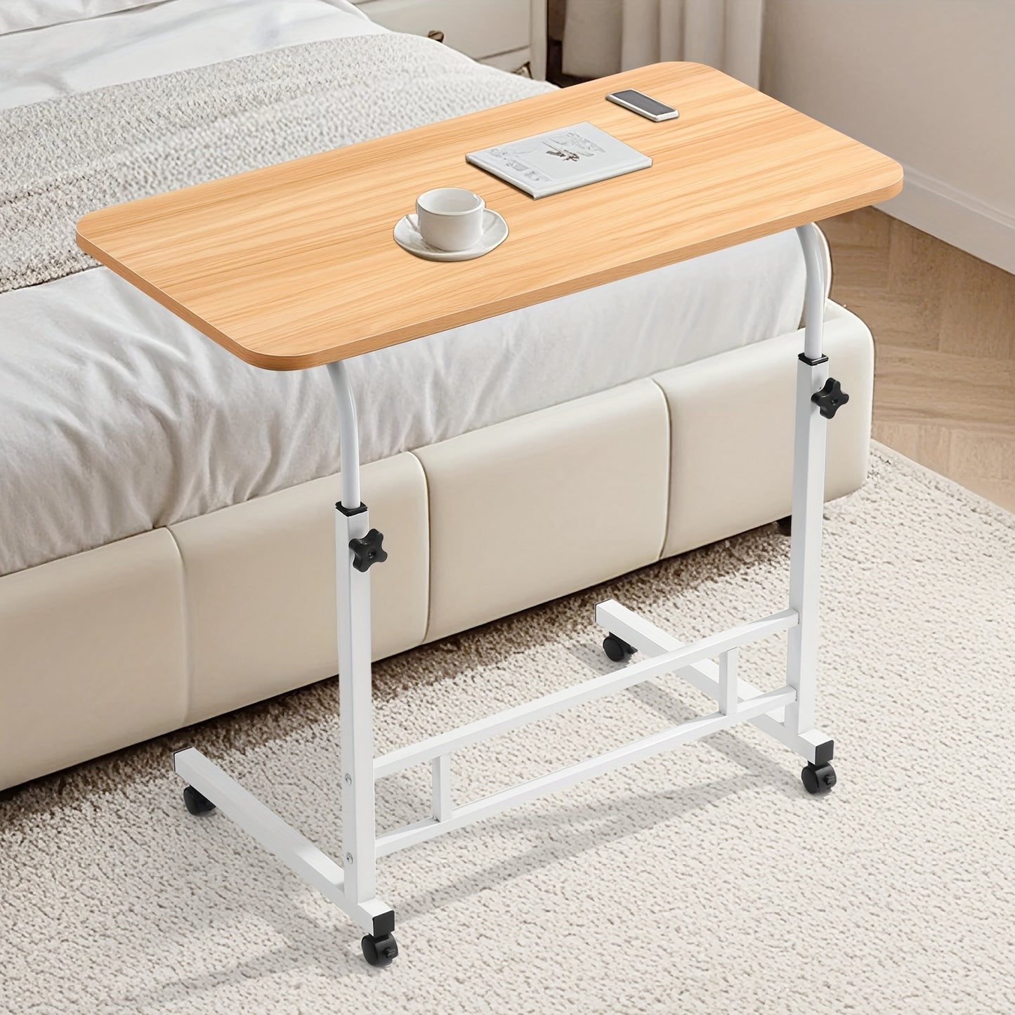 Adjustable Height Mobile Standing Desk