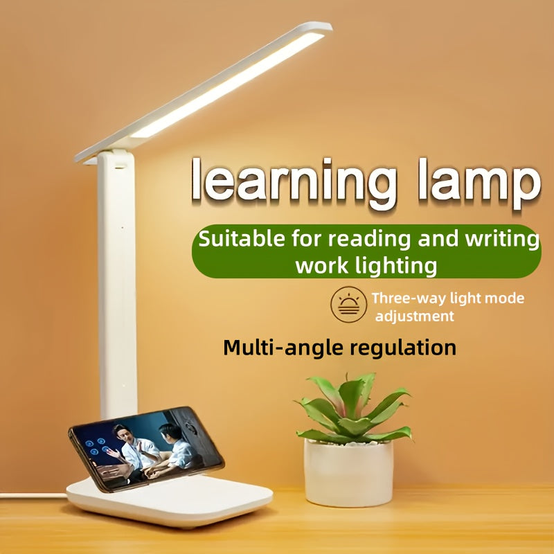 Foldable Touch Control Desk Lamp with Charger