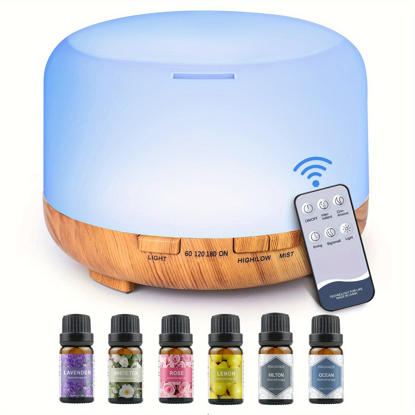 Aromatherapy Oil Diffuser With Remote Control