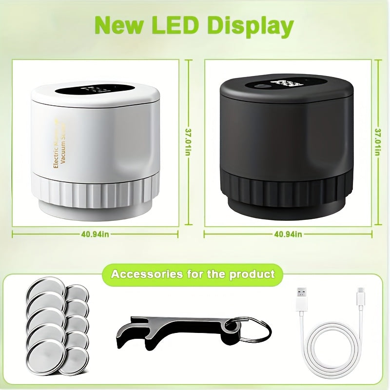 Electric Vacuum Sealing Kit for Mason Jars