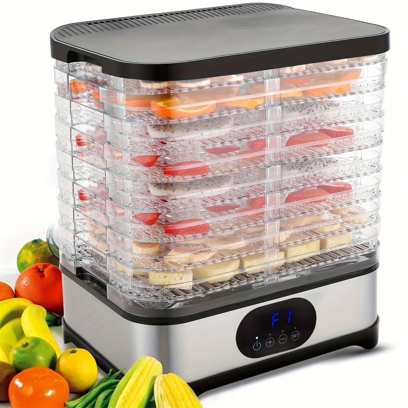 8 Layer Food Dehydrator for Home Use