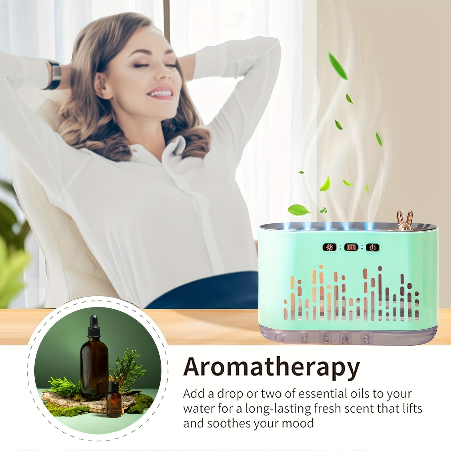 Portable Essential Oil Diffuser Humidifier