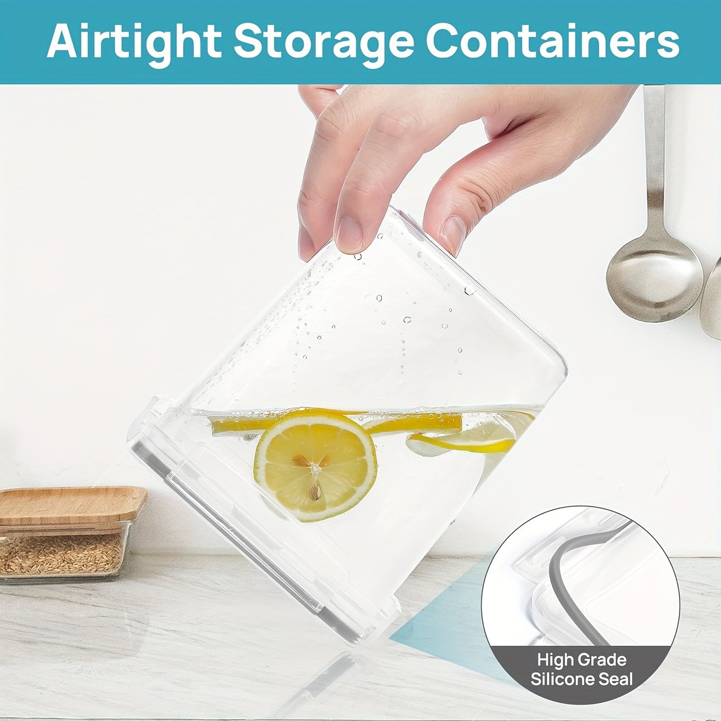 Airtight Food Storage Container Set 15pcs