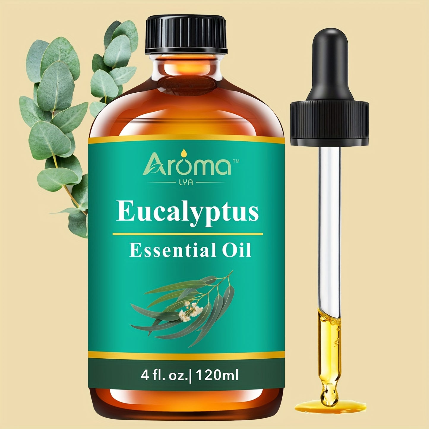 Natural Essential Oils Set for Home Aromatherapy