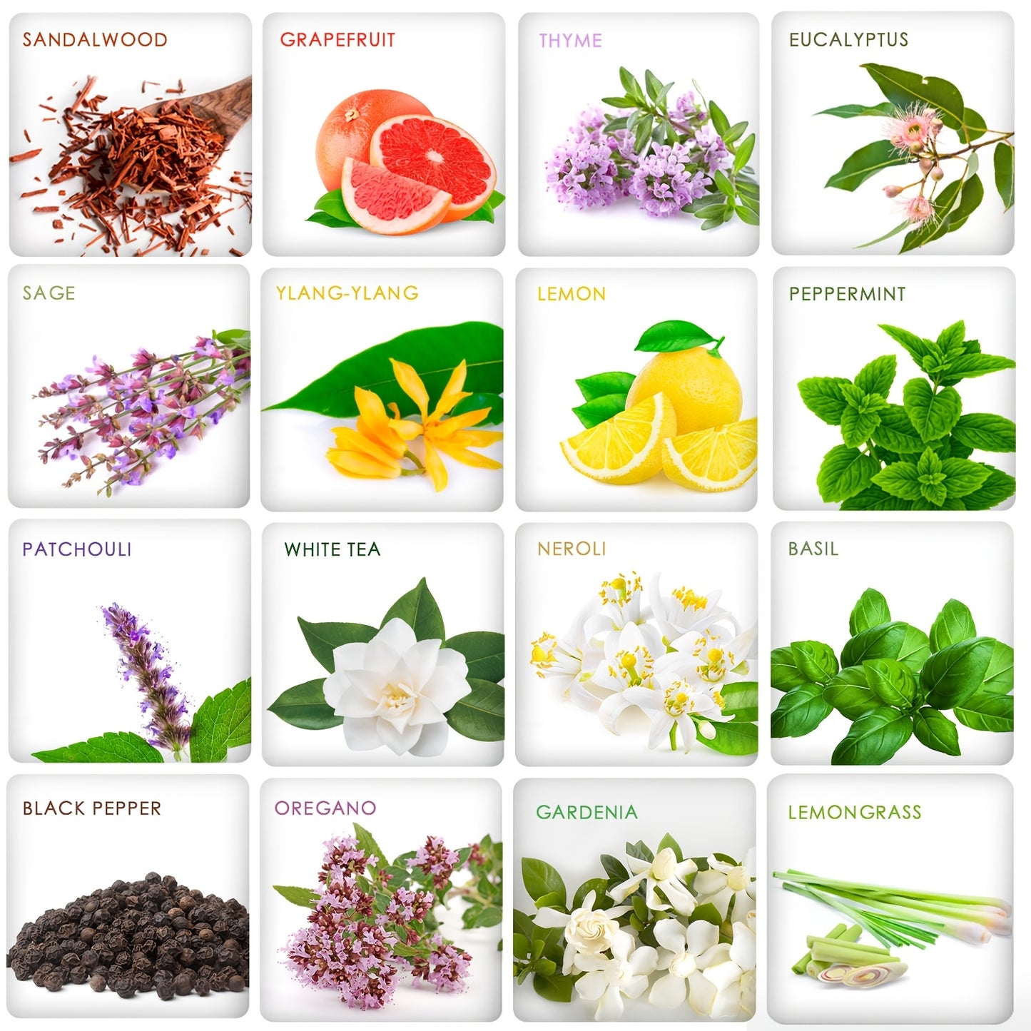 Essential Oils Aromatherapy Kit 12 Pieces 26 Pieces 32 Pieces 48 Pieces Essential Oils Set Aromatherapy Kit for Diffuser Humidifier Candle Making Best Valentines Day Gift