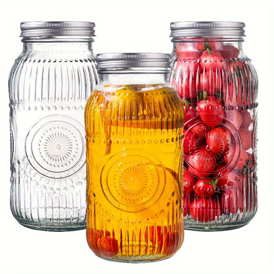 Vintage Mason Jars Set for Canning
