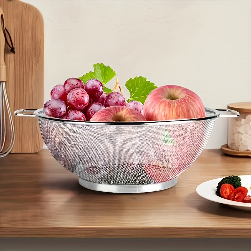 3pcs Stainless Steel Fine Mesh Strainer Set