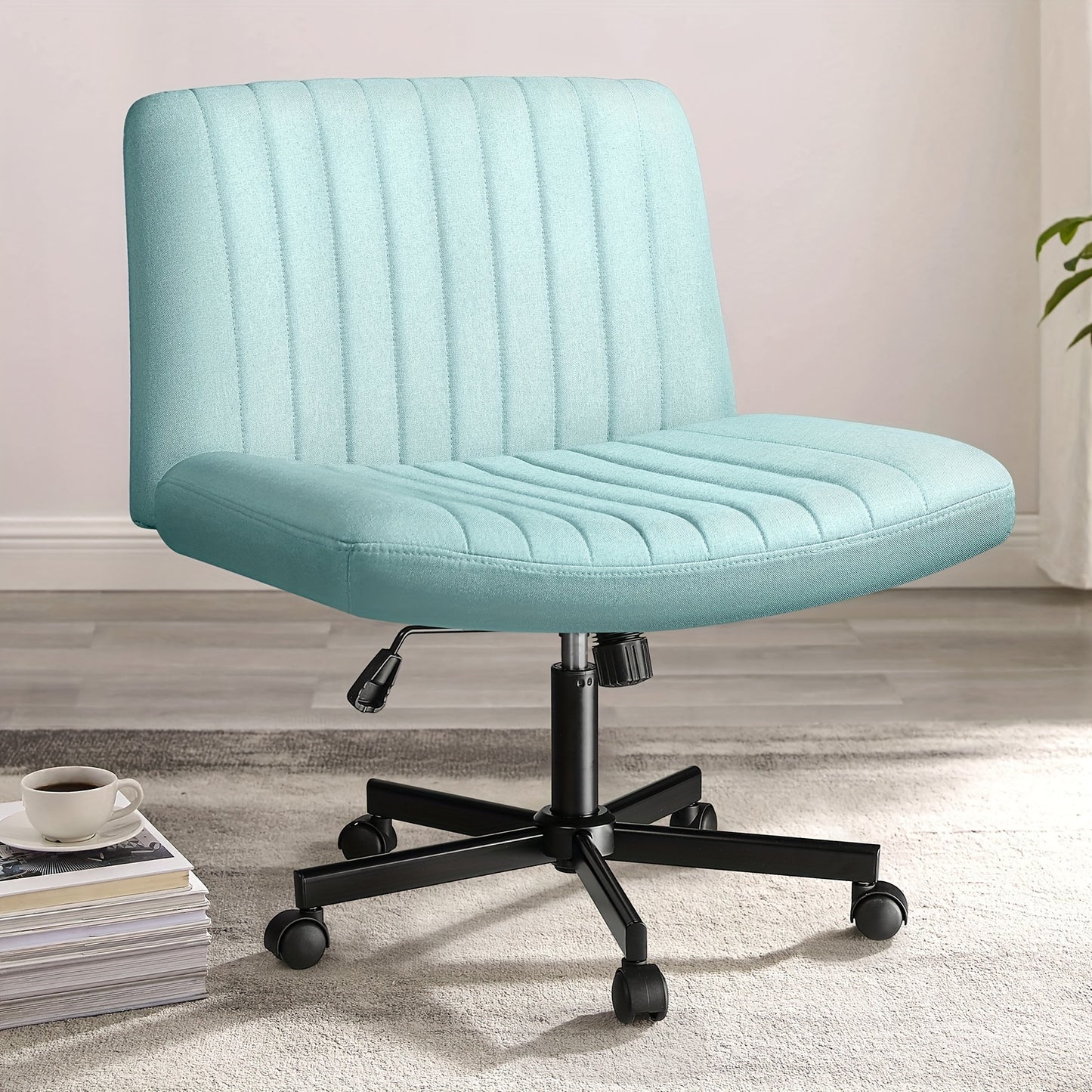 Ergonomic Rolling Chair with Adjustable Height